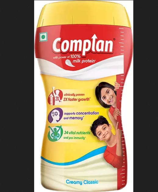 Complan Nutrition Drink Powder for Children, Creamy Classic Flavour, 500 g Jar in_dian