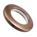 2020 Hot Deals 50 Pack Curtain Grommet, Inner Diameter 43mm Curtain Eyelet Rings Nanoscale Low Noise Roman Ring (Coffee).