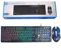 Gaming RGB Keyboard and Mouse Combo with Bangla keypads low price. 