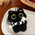 Kawaii Khaki Keychains Plushies Sanrio Keychain Cute Animal Keyring Car Mirror Decoration Bag Pendant Gift.