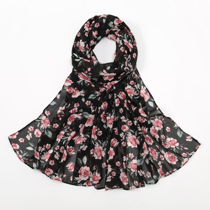 2023%20Fashion%20Print%20Floral%20Bubble%20Chiffon%20Hijab%20Lady%20Print%20Soft%20Sun-resistant%20Shawls%20and%20Wraps%20Scarf%20Women%20Muslim%20Sjaal%20180*70cm%20-%20Image%202