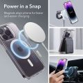 For Apple iPhone 15/15Pro/15 Pro Max/15 Plus Magsafe Clear Case - New Premium Quality Magnetic Magsafes Wireless Charging Transparent Clear Phone Case For iPhone 15/15Pro/15 Pro Max/15 Plus. 
