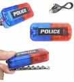 Traffic Guidance Red Blue Security LED Warning Shoulder Light/sholder light With Charger.