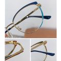 Eye Protection Anti-Blue Light Glasses Classic Metal Blue Ray Blocking Frame Eyewear Ultralight Computer Goggles Men Women.