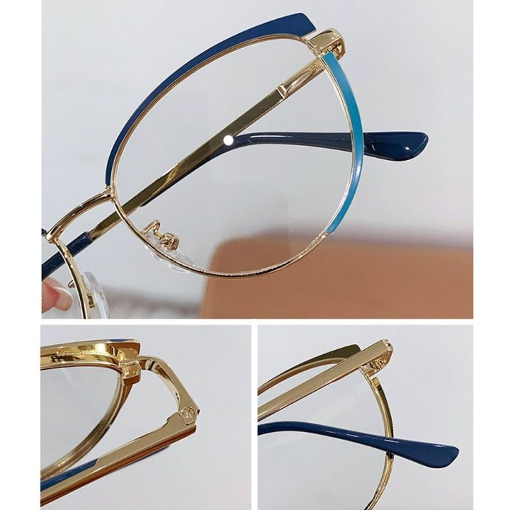 Eye%20Protection%20Anti-Blue%20Light%20Glasses%20Classic%20Metal%20Blue%20Ray%20Blocking%20Frame%20Eyewear%20Ultralight%20Computer%20Goggles%20Men%20Women%20-%20Image%204