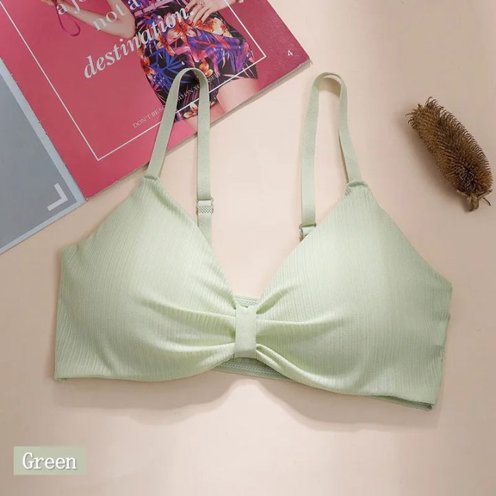 Korean%20Style%20candy%20color%20Bra%20Cotton%20Straps%20Bra%20camisole%20Wrapped%20Chest%20Gathered%20Breathable%20-%20Image%206