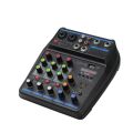 Portable sound mixing console with Bluetooth 48V Phantom Power Monitor Karaoke System USB Mixer Audio. 