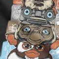 Novelty 80s Horror Christmas Movie Lcon T-Shirt Men Cotton T Shirts Gremlins Gizmo Monster Gremlin Tee Shirt Plus Size Clothing.
