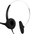 RJ9 Call Center Headphone Monaural Headphone Call Headphone with Mic. 
