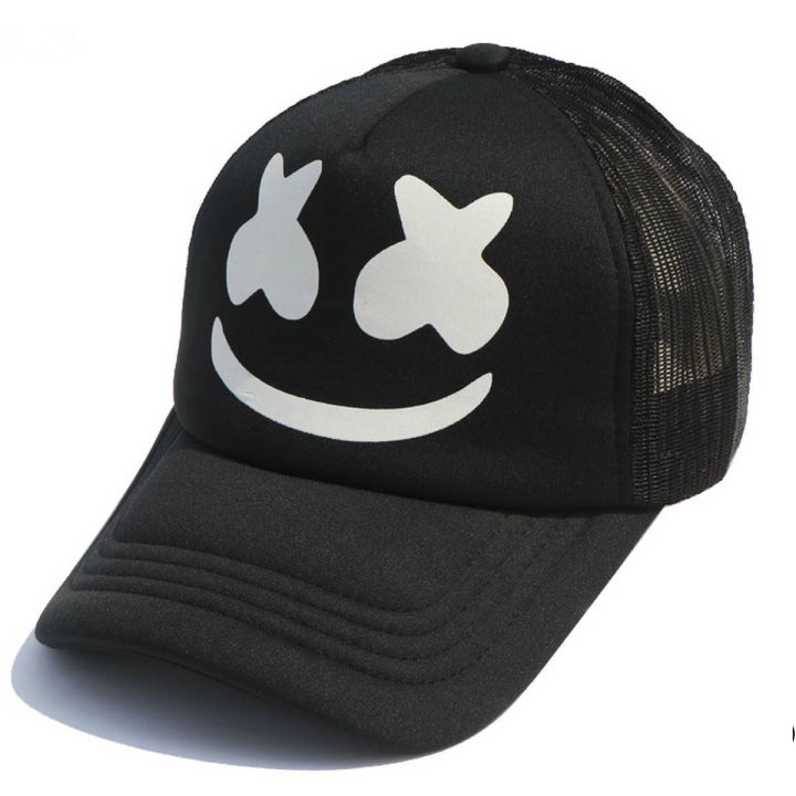 Marshmello Half Foam Net Cap for Men