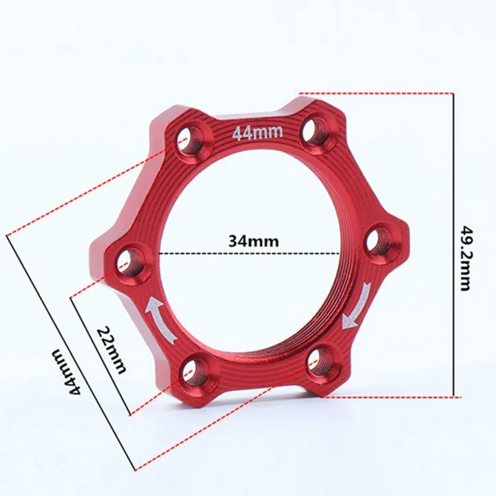 2X%20Mountain%20Bike%20Hub%20Disc%20Brake%20Rotor%20Adapter%20for%20Bicycle%20Freewheel%20Bicycle%20Accessories%20Red%20-%20Image%206