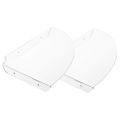 2Pcs Acrylic Corner Shelf Floating Wall Storage Shelf Display Speaker Organizer Bedroom Kitchen Storage Holder,Clear. 