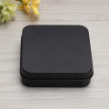 Mini Metal Tins Container Square Hinged Flip Storage Tin Box Small Kit Case. 