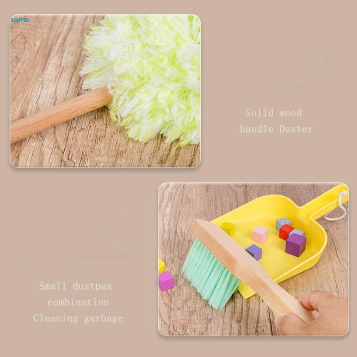 Wooden%20Detachable%20Kids%20Cleaning%20Toy%20Set,%20Broom,%20Mop,%20Duster,%20Dustpan,%20Brush%20and%20Hanging%20Stand,%20Housekeeping%20Kits,%20STEM%20Clean%20Toys%20Gift%20for%20Girls%20Boys%20-%20Image%207