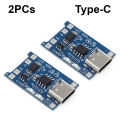 TP4056 Lithium Battery Charger Type-C 5V 1A 18650 Battery Charging module with Protection.