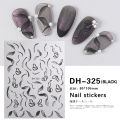 ins high-end Internet celebrity silk smoke ribbon nail art stickers gentle ballet nail back glue pure desire style Xiaohongshu.