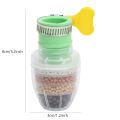 6-Tier Activated Carbon Water Filter Tap for Kitchen - High-Quality Purification Accessory. 