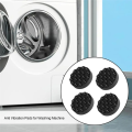 NAMUNY Washer Anti Vibration Pads Noise Reduction Anti Vibration Mat Washing Machine Foot Pads Elastic Washer Stabilizer Pads.