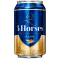 3 Horses classic Malt  330ml - 2pack (Germany). 