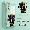 Jizetin (Free Lanyard) for Samsung S20 FE Cover Holding Cap Luffy Luxury 6D Plating Soft Casing Silicone Square Frame Phone Case Shiny Bling Back Cover.