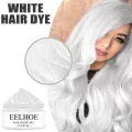 Halloween Fashion 5 Minutues DIY Magic Hair Dye White Hair Into Black Hair Shampoo Easy To Use Hair Color Wax Hair Dye Hair Care. 