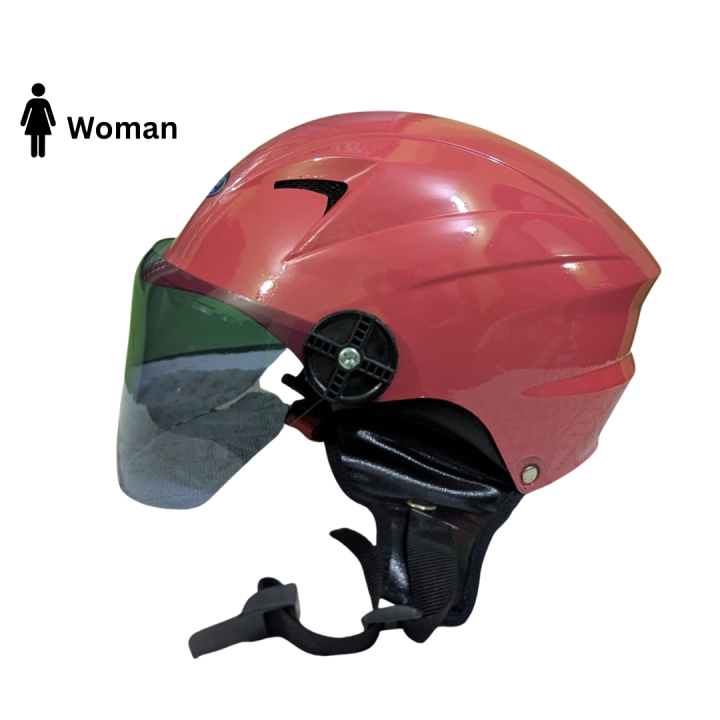 SMS%20Pelion%20Half%20Face%20Helmet%20for%20Women%20%7C%20ABS%20Strong%20Body,%20Soft%20Foam%20Interior,%20Wind-Proof%20Leather%20Lining,%20Ladies%20V-Cut%20Design,%20Visor%20Supported%20Motorcycle%20&%20Cycling%20Helmet%20-%20Image%203