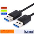 1.5M USB 2.0 Type A Male to USB Male Cord Adapter Data Extension Cable Usb Extension Cable Male to Male USb Cable. 