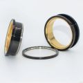 2pcs Double Color Surgical Steel Screw Ear Weights Ear Expander Double Flared Ear Tunnels Plug Ear Gauges Body Piercing Jewelry.