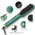Ubeator -2-in-1 Hot-Air Hair Styling Comb Hair Straightener Hair Modelling Brush-641-Green. 