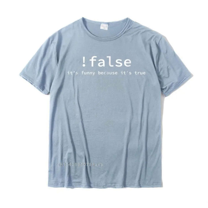 Funny%20False%20Programming%20Coding%20T-Shirt%20For%20Programmers%20Tshirts%20T%20Shirt%20Family%20Cotton%20Printed%20On%20Simple%20Style%20Men%20-%20Image%204