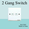 Gang Switch, Multi Socket, Fan Dimmer (Regulator) Full Series All in 1.