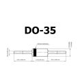 10ps- Zener Diode 0.25W DO-35 (18 Values 10V 11V 12V 13V 15V 16V 18V 20V 22V 24V 26V 27V 30V 33V 36V 39V 43V 47V). 
