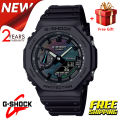 (Ready Stock) G .Shock GA2100 Men Watch Sport Watch Dual Time Display Water Resistant Shockproof and Waterproof World Time LED Auto Light Sports Wrist Watches with 2 Year Warranty GA-2100RW-1A (copy original 1.1 premium). 