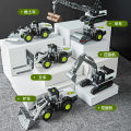 Tianying Alloy Engineering Series Car Model Excavator Forklift Forklift Children's Toy Boy Decoration Gifts. 