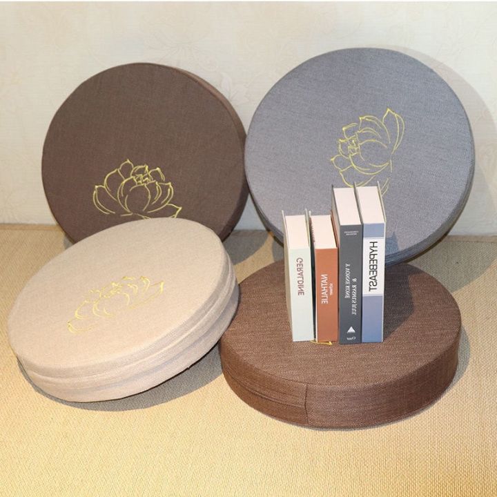 Zen mats, linen futons, sitting on the ground, meditating, lazy people kneeling, sitting on household tatami mats, sitting can be disassembled and washed, one piece wholesale