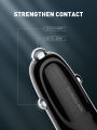 LDNIO 36W Fast Car Charger, Type-C & USB-A Charging Port, USB Car Charger with USB-A to Type-C Cable.