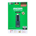 micom 4k android tv stick 2GB Ram 16GB Rom.