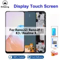 LCD For OPPO Reno2 Z /Reno 2F LCD Display Touch Screen Digitizer Assembly For Oppo Realme X K3 LCD Reno2 F Display Replacement. 