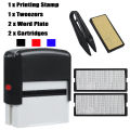 Shiny S-884 Self Inking Printing Kit D.I.Y Set.