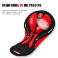 Cycling Shorts Gel Padded Cushion Padding for Men Women Bicycle Underwear Pants. 