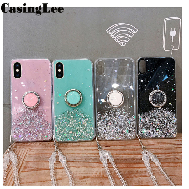 Casinglee%20for%20Samsung%20Galaxy%20S10%20case%20Shiny%20Ring%20Glitter%20Soft%20Transparent%20Holder%20Stand%20Back%20cover%20with%20String%20for%20Samsung%20S10%20Phone%20cases%20cover%20Stars%20Moon%20Girls%20-%20Image%209