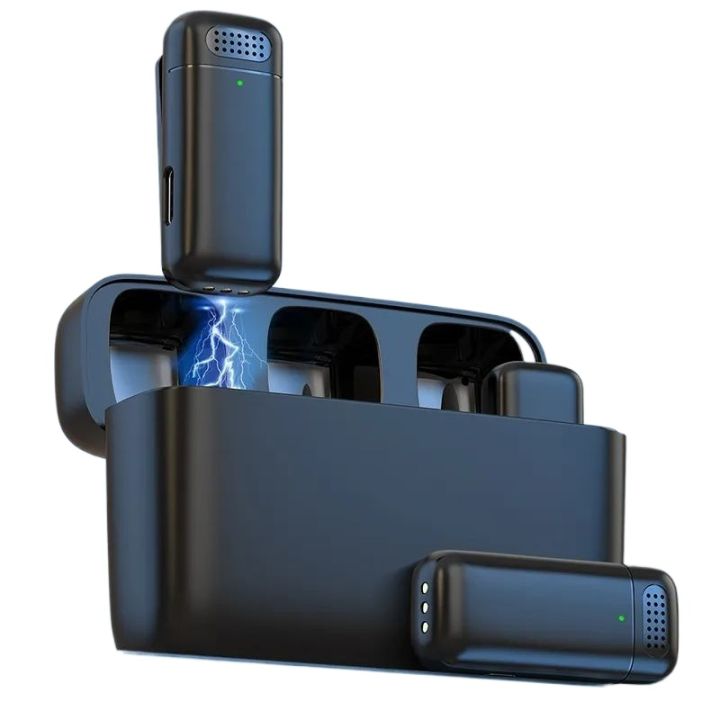 K13 Dual Mic Type C Interface Wireless Lavalier Microphone