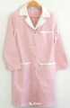 Women’s Classic Micro Twill Suiting Lab Coat with Buttoned Front Tunic Dress.