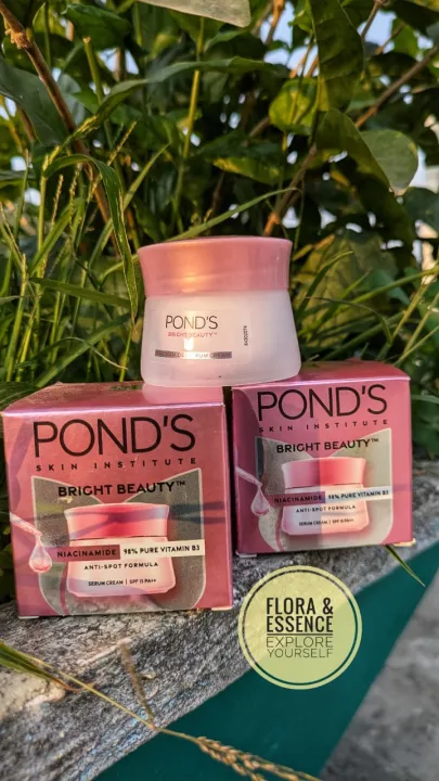 POND'S%20Bright%20Beauty%20Anti-Spot%20Serum%20Cream%20with%20Niacinamide%20and%20SPF%2015%20PA++,%20Fades%20Dark%20Spots%2035gm%20-%20Image%207