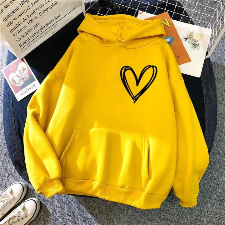 2023%20Fall/Winter%20New%20Korean%20Version%20Hooded%20and%20Fleece%20Sweatshirt%20Women's%20Casual%20Loose%20Blouse%20Jacket%20Couple%20Hoodie%20-%20Image%204