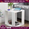 Sofa Side Table-Bedside Table-Coffee Table with Storage Shelf Living Room-Bedroom Furniture - Table. 