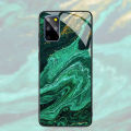 【Solo Yolo】Emerald Green Jade Stone Pattern Phone Case For Samsung S21 S20 FE Plus S23 S22 A71A72 A53 A52 A51 A54 Ultra A12 A31 A32 A33 A34. 