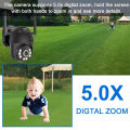 2 MP Full Color Outdoor Waterproof Ptz IP Camera V380 HD Smart Wireless WIFI Camera for Security. 