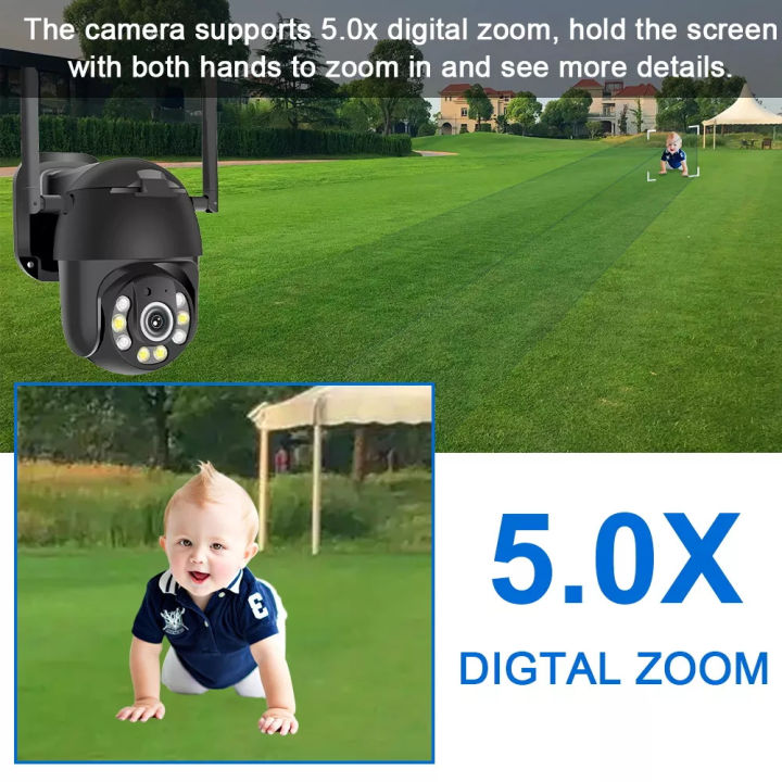 2%20MP%20Full%20Color%20Outdoor%20Waterproof%20Ptz%20IP%20Camera%20V380%20HD%20Smart%20Wireless%20WIFI%20Camera%20for%20Security%20-%20Image%203
