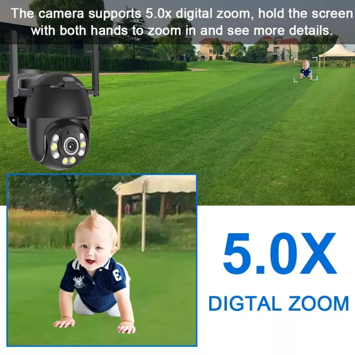 2%20MP%20Full%20Color%20Outdoor%20Waterproof%20Ptz%20IP%20Camera%20V380%20HD%20Smart%20Wireless%20WIFI%20Camera%20for%20Security%20-%20Image%203